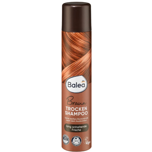 Сухий шампунь для темного волосся Balea Trocken Shampoo Braun, 200 мл